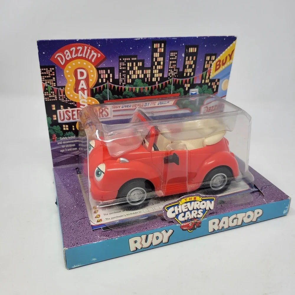 1999 THE CHEVRON CARS Collectible Rudy Ragtop Unopened New in Box, Vintage